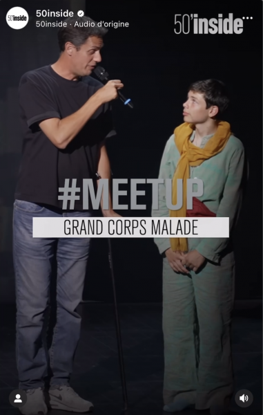 grand corps malade et sourire a la vie pour le spectacle des enfants