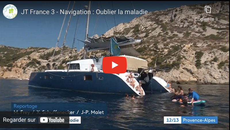 France 3 reportage bateau sur l'association