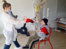 Notre zone d'activité pour ce service Amélioration conditions de vie des enfants hospitalisés